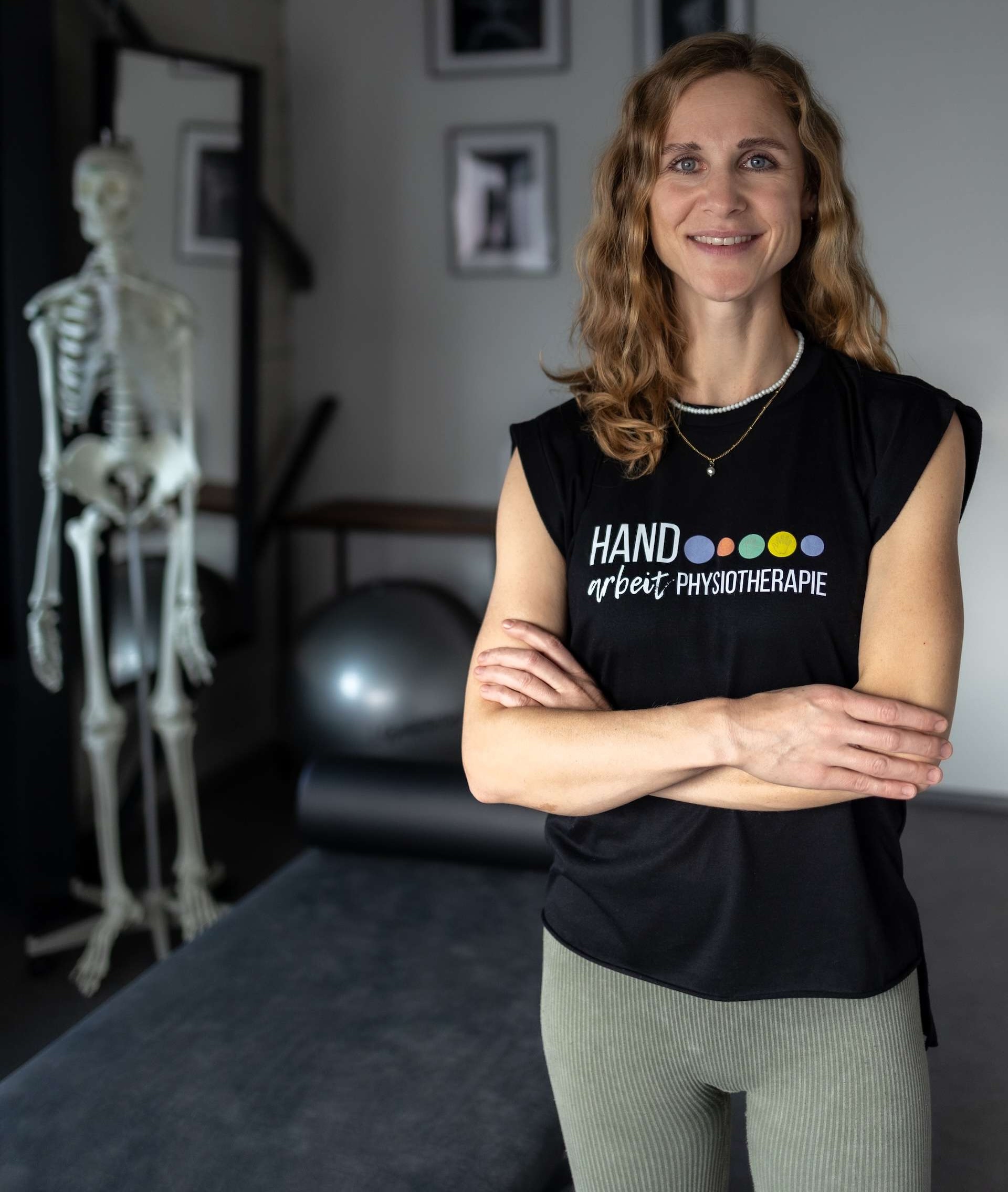 Magda in ihrer Praxis